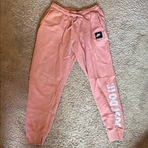 Nike Pink Jogger Pants